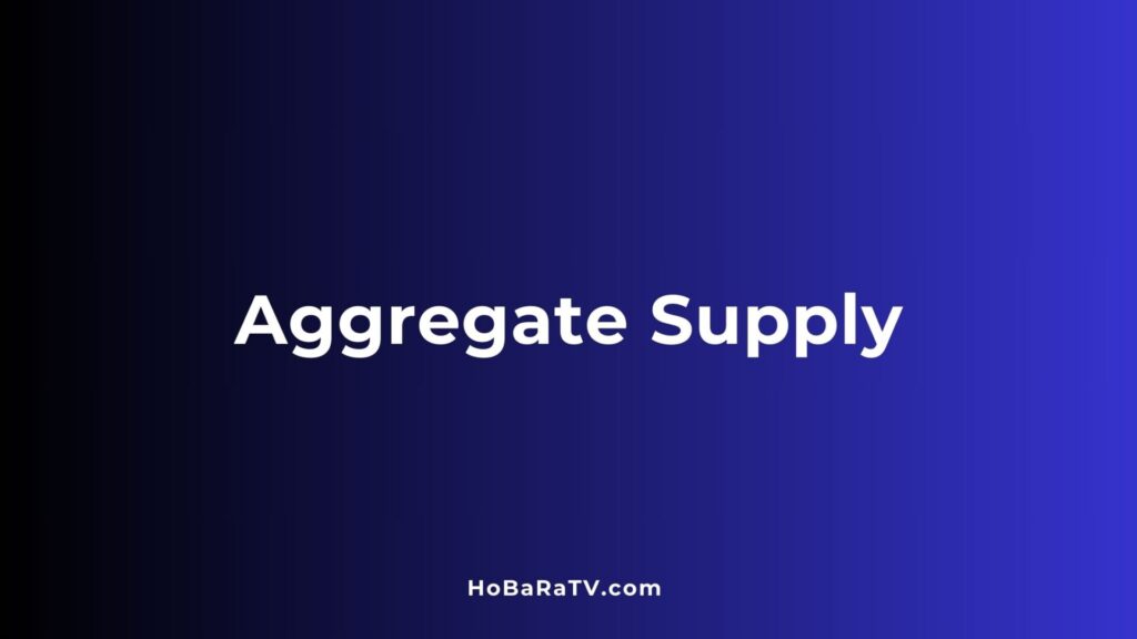 Aggregate Supply