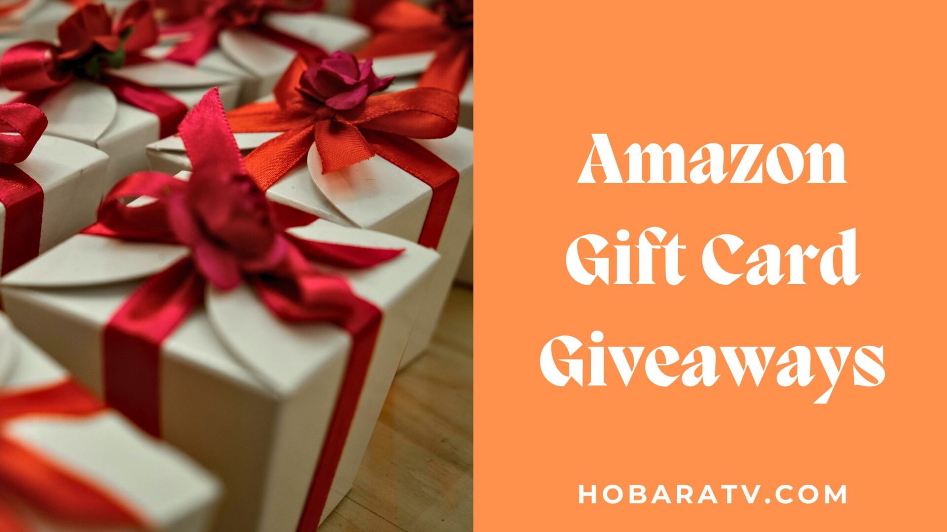 Amazon Gift Card Giveaways Archives HobaraTV