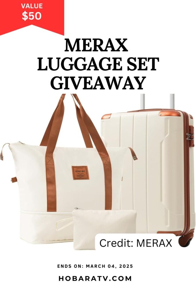 Merax Luggage Set Giveaway