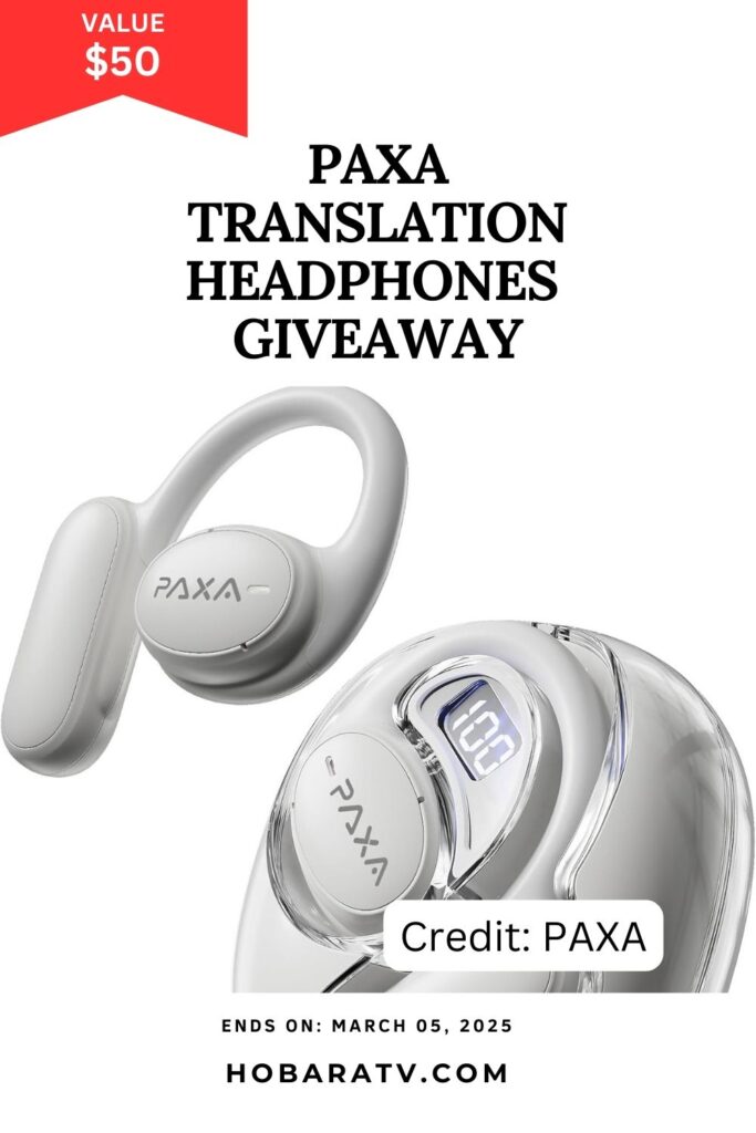 PAXA Translation Headphones Giveaway