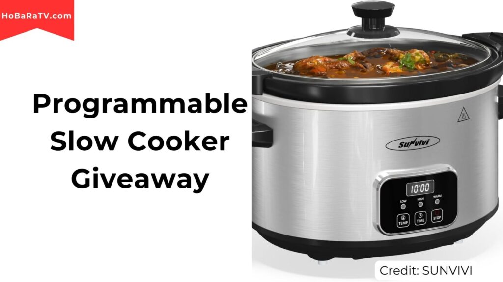 Sunvivi Programmable Slow Cooker